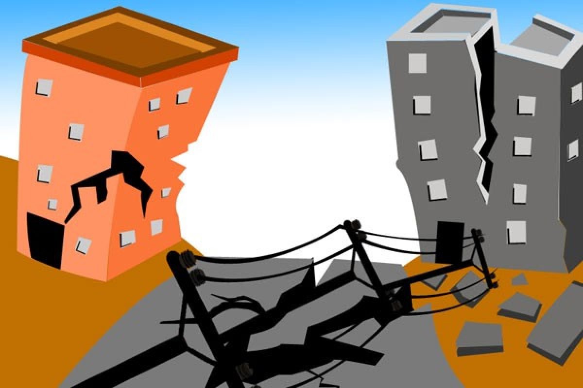 gempa bumi gedung