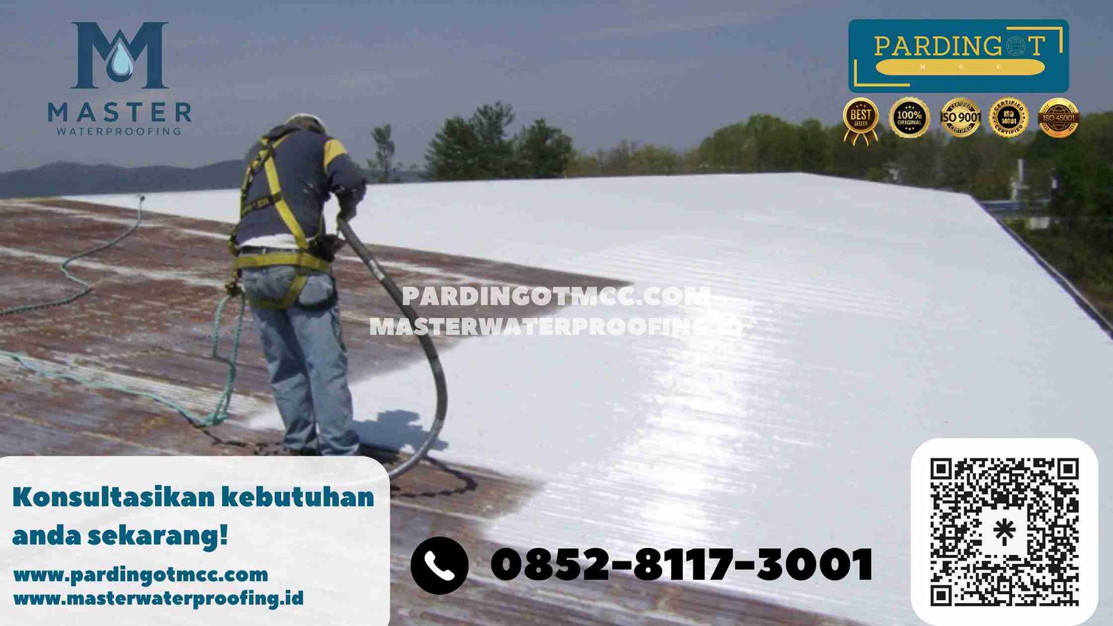 waterproofing atap spandek